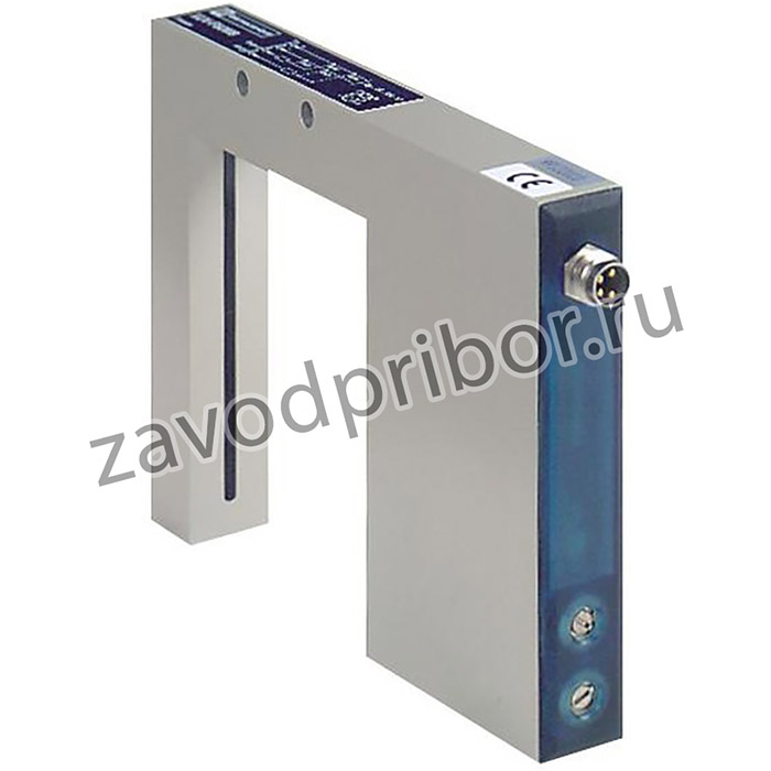 XUVF60M8, Фотоэлектрический датчик, OsiSense XU, сквозной луч, вилочный, 60мм, NPN/PNP-NO/NC, 12 - 24В DC