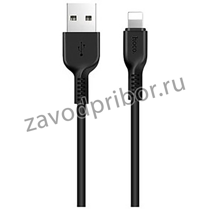 HOCO HC-61144 X13/ USB кабель Lightning/ 1m/ 2A/ Black