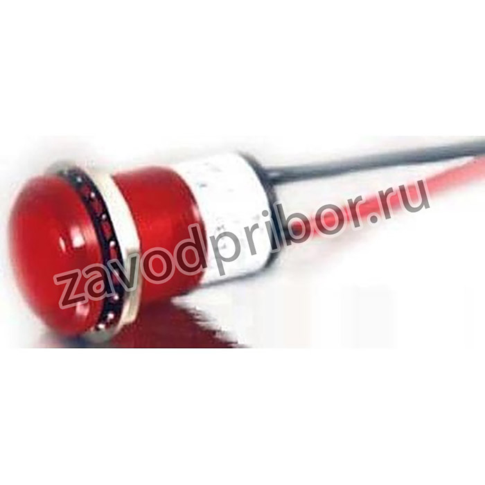 657-1503-103F, LED Panel Mount Indicator Uni-Color Red 2-Pin