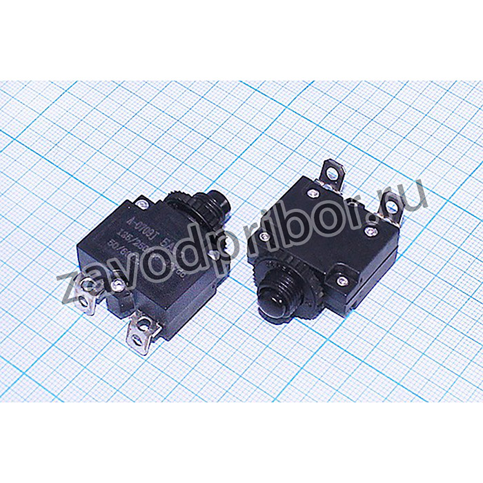 Автомат защиты KGZ-01, 5,0A,250В, QAZ-0709J,угловой; пред авт KGZ-01\ 5,0А\250В\\пл\2T\ QAZ-0709J\угл, П