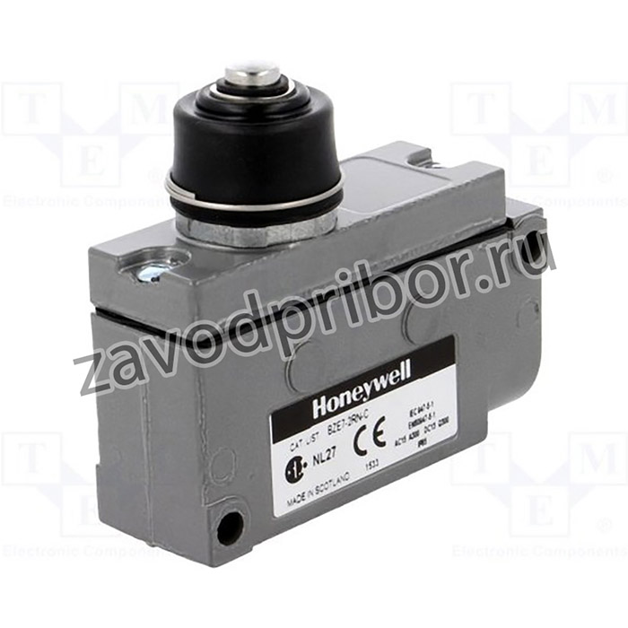 BZE7-2RN-C, Концевой выключатель, NO + NC, 15А, IP65, -30-71°C, 6,67Н