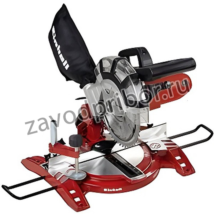 4300295 Торцовочная пила Einhell TC-MS 2112 1400W, диск 210 мм, 5000 об/м, глуб. до 55 мм, шир. до 1