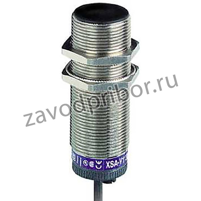 XSAV01801, Inductive Barrel-Style Proximity Sensor, M30 x 1.5, 10 mm Detection, 24 210 V dc, 24