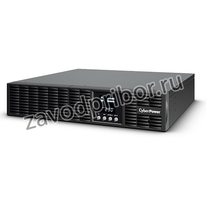 Источник бесперебойного питания CyberPower OLS1500ERT2U Online 1500VA/1350W USB/RS-232/EPO/ SNMPslot/RJ11/45/ВБМ (6 IEC С13)
