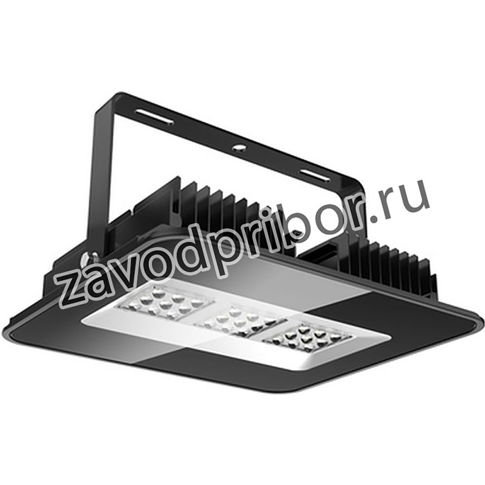Светодиодный подвесной промышленный светильник 150Вт, 6000К, прямоугольный.