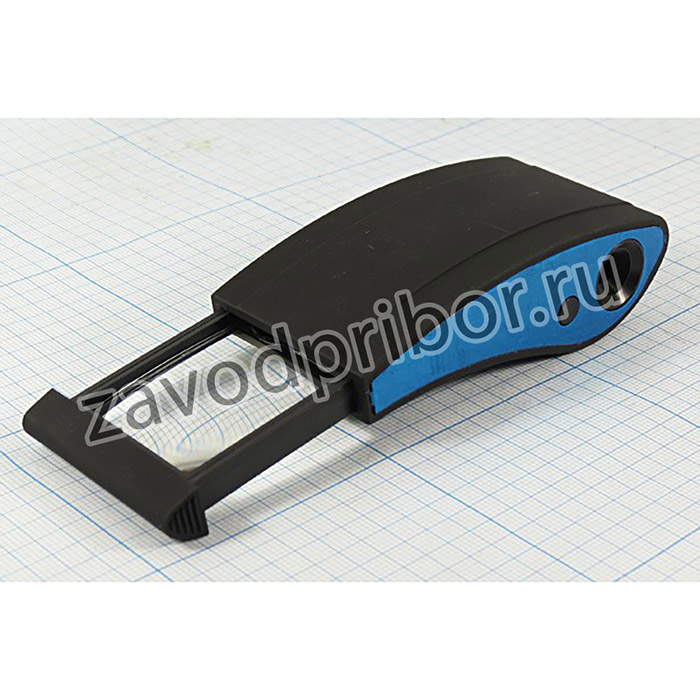 Лупа-микроскоп карманная, комбинированной кратности 3* и 55*, с подсветкой; лупа 3*\ 35x30мм\IL\ LR927x3\TH-516\+55*