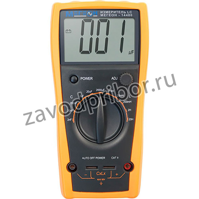 МЕГЕОН 14480 — цифровой измеритель индуктивности и емкости (LC метр)