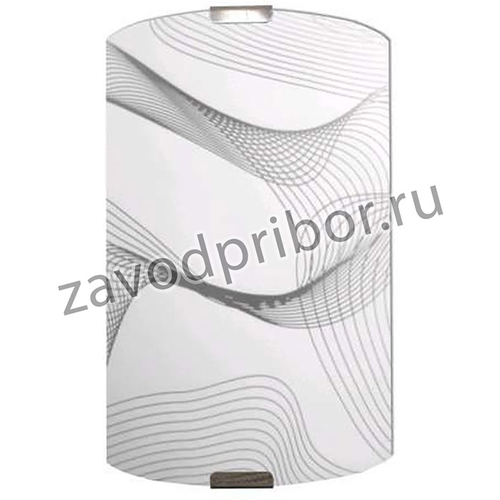 Светильник НББ 21-60 М21 "Бриз" 150х220 1х60Вт E27 IP20 матов. бел./клипсы штамп метал. (инд. упак.) Элетех 1005205924
