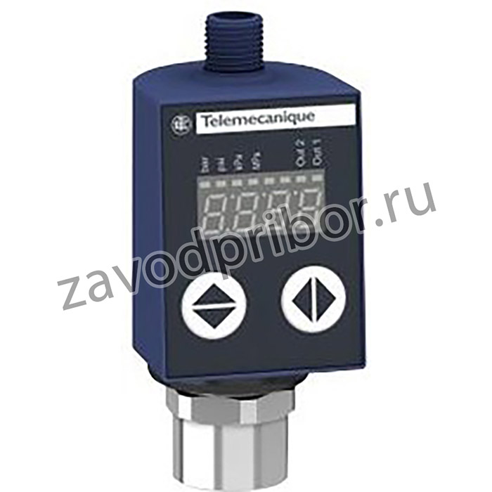 XMLR400M2P05, Датчик Давления, 400 бар, PNP, Дифференциальный, 24 В, G1/4, 50 мА