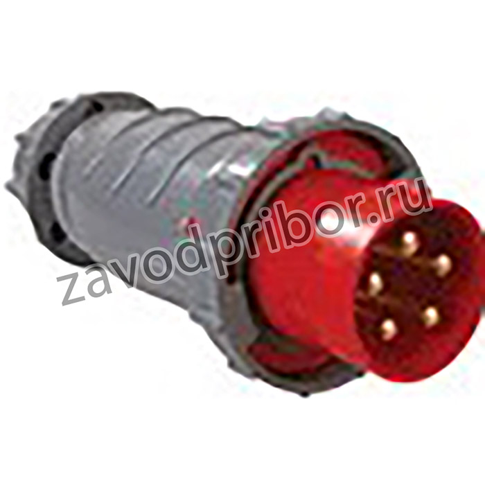 PSN02-063-5, Вилка кабельная IEK 035 3Р+РЕ+N 63А 6ч/200/346-240/415В IP67 переносная MAGNUM