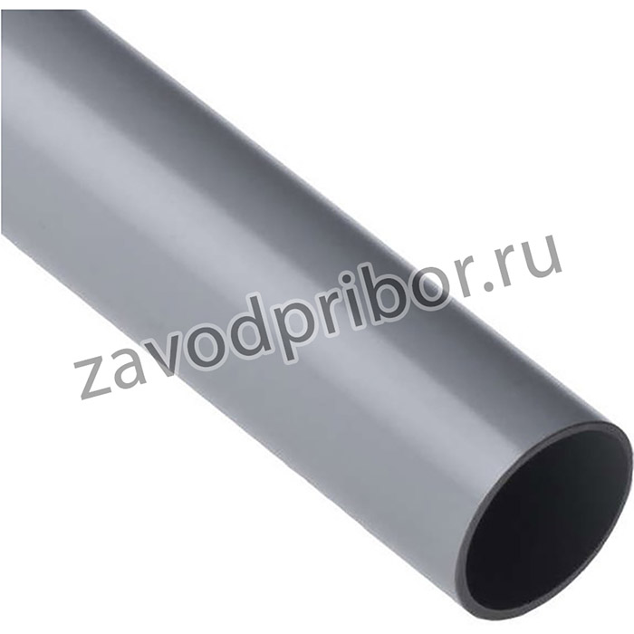 Труба гладкая ПВХ жесткая легкая d40мм 350Н/5 СМ2 (дл.3м) Ruvinil 54000(3)