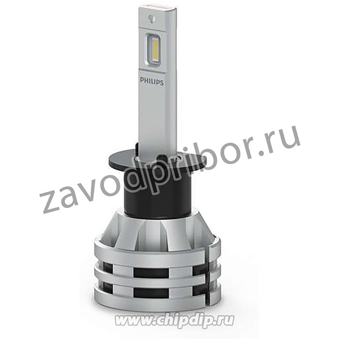 Лампа светодиодная 12/24V H1 19W 6500K PHILIPS 2 шт. картон 11258UE2X2