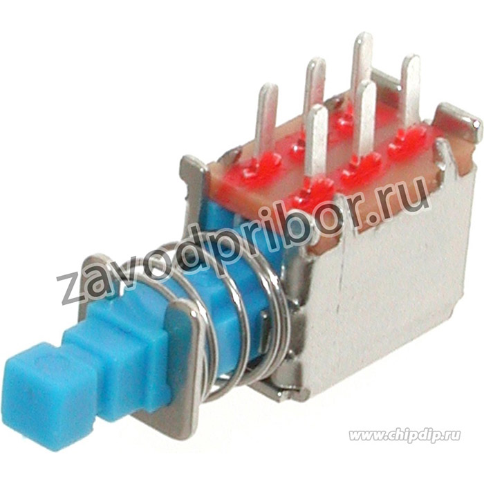 PS-22F13 (B4003), Переключатель кнопочный без фиксации (0.5A 50VDC ...