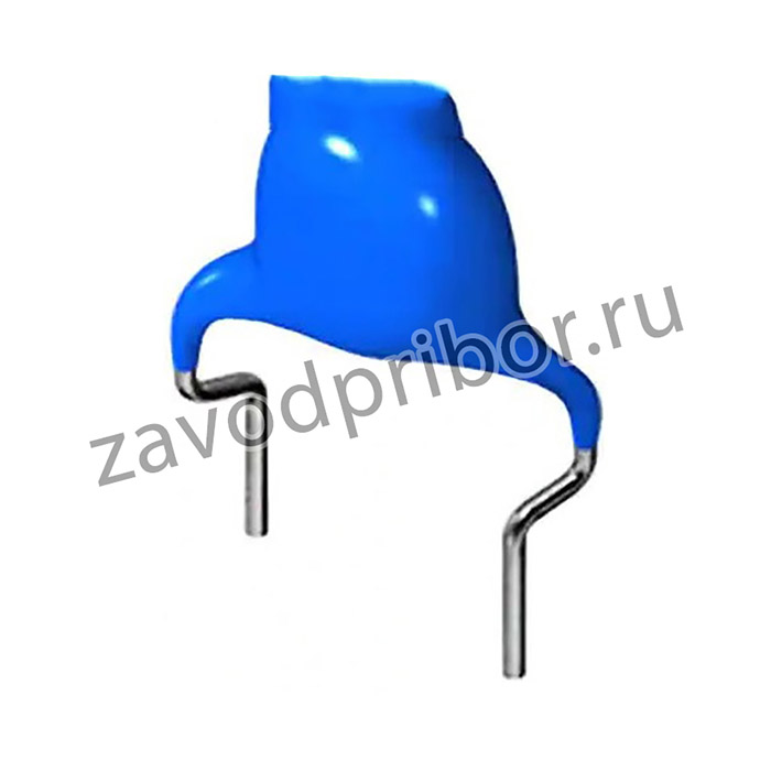 CC45SL3JD220JYGNA, (6kV 22pF +5% SL+350 to -1000ppm/°C F:7.5mm), Конденсатор керамический высоковольтный 22пФ 6000В радиальный