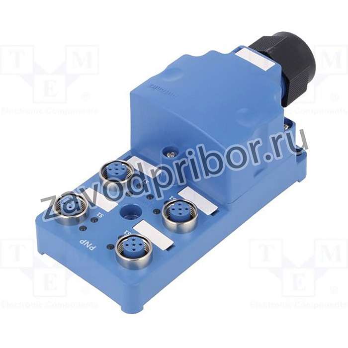 PT4-S3DP5, Разветвительная коробка, M12, PIN: 5, гнездо, 7А, -25-75°C, IP52