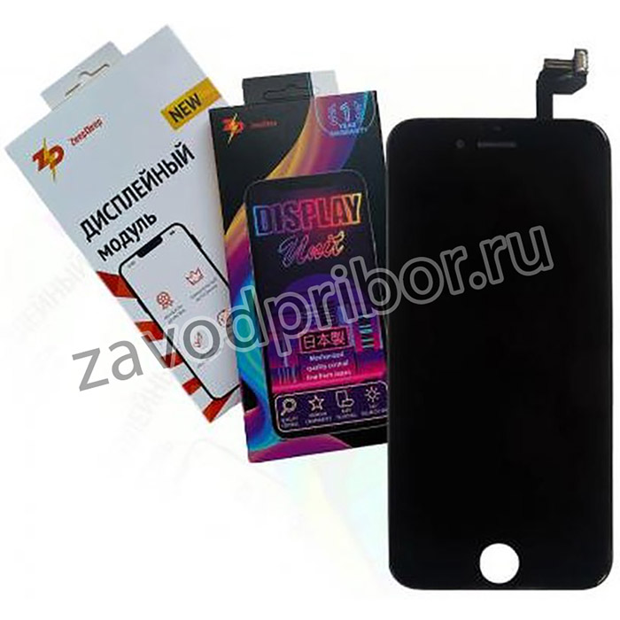 (iPhone 6S) дисплей в сборе с тачскрином ZeepDeep PREMIUM для iPhone 6S, черный