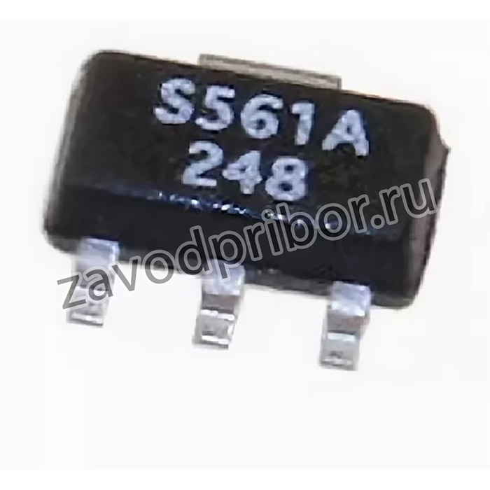SS549AT, Датчик Холла 20мА униполярный 5В/9В/12В/15В/18В 4-Pin(3+Tab) SOT-89 лента на катушке