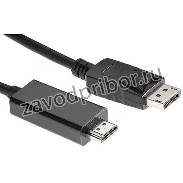 Telecom Кабель-переходник DisplayPort M- HDMI M 4K@60Hz 1.8m Telecom TA495-1.8M [6926123469250]
