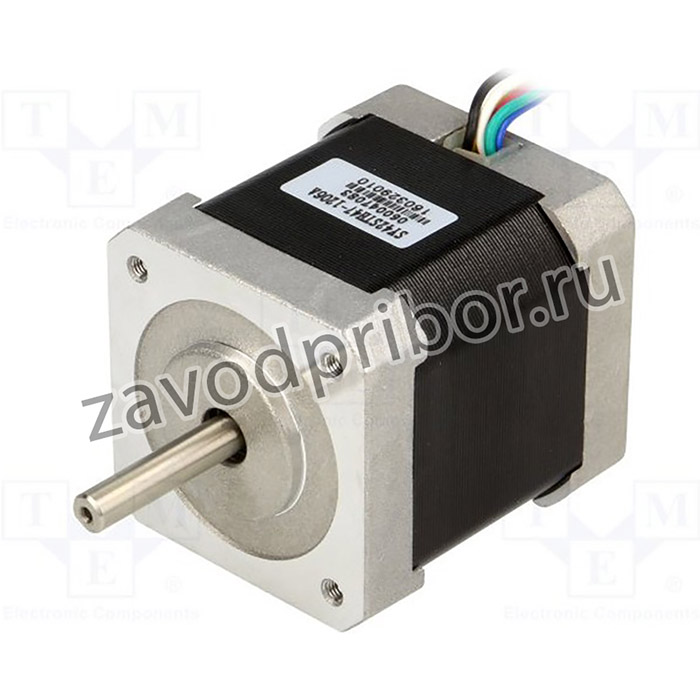 POLOLU-1200, Двигатель: шаговый, 4ВDC, Ось: D профиль, макс.313мНм, 1,2А