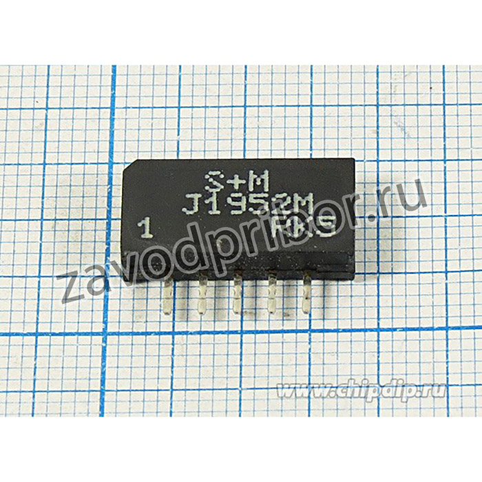 Кварцевый фильтр 38900, Корпус SIP5K ,Выводы 5P ,B39389-J1952-M100 ,Полосовой