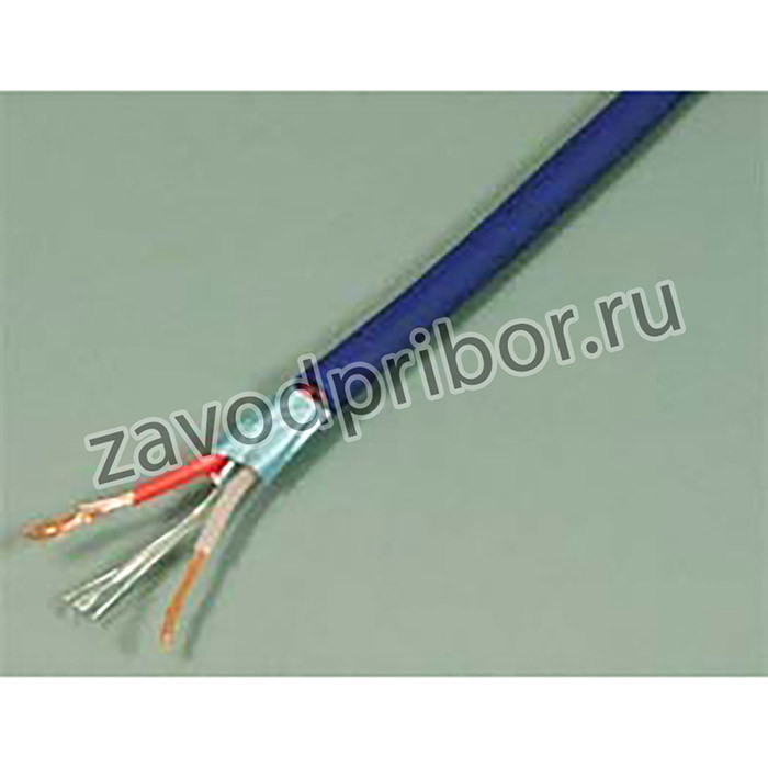Кабель аудио микрофонный, сечение 2x0,25, синий, MIC-3,0, 2 экрана