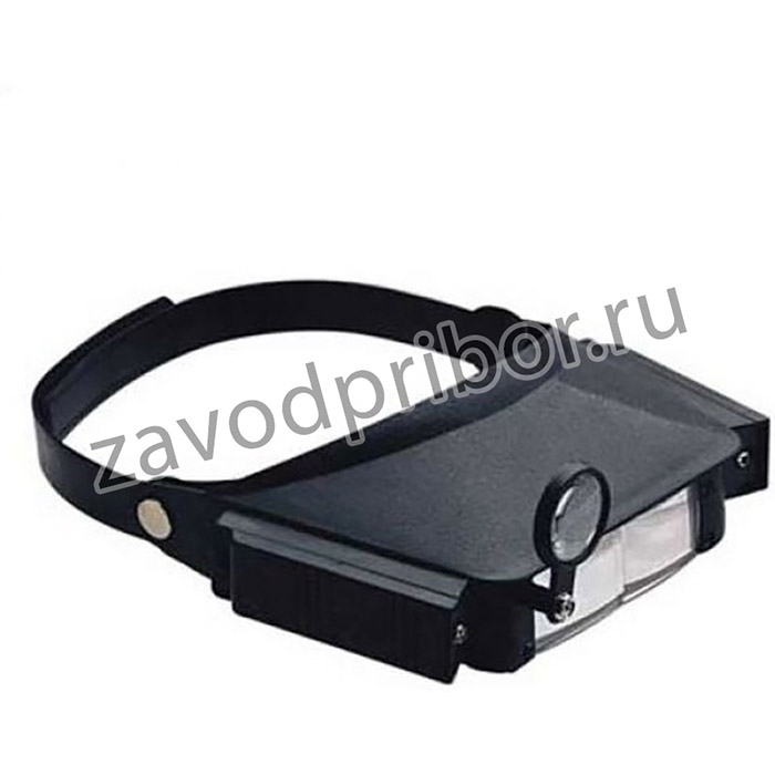 Лупа головное крепление TK1008-2 X4.8 X2.3 X1.8 с 2 светодиод. подсветками