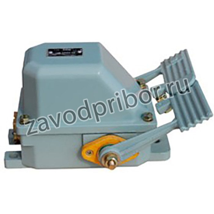 ET513982Р, Концевой выключатель НВ-702 У1, рычаг с 2-мя педалями, 10А, IP44, 2 эл. цепи, ножной (ЭТ)