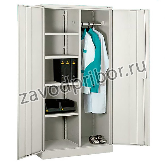 ШК-2 LAB RAL9010 — шкаф комбинированный лабораторный 820*450*1850мм