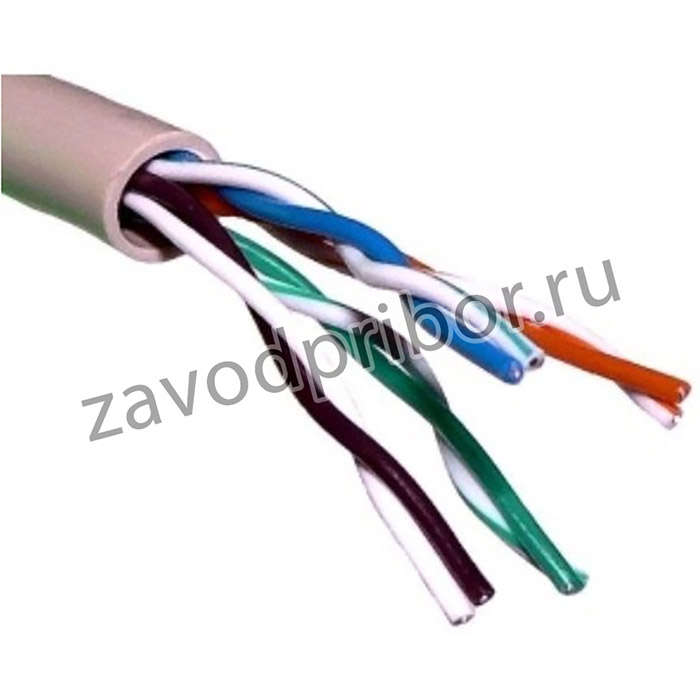 Кабель сетевой FTP 4 пары cat5E solid 0.5мм CCA 305м