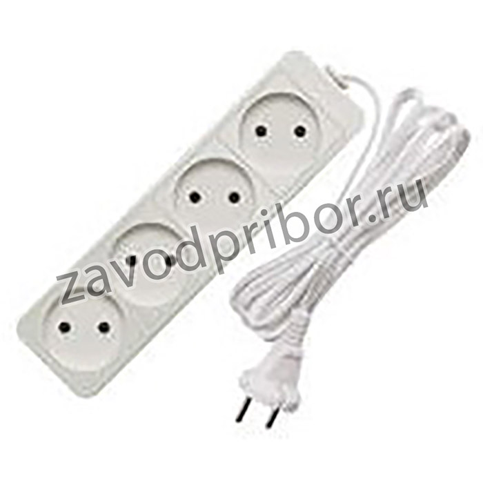 Удлинитель 4х7м без заземл. 6А IP20 1.3кВт ШВВП Союз 481S-0407