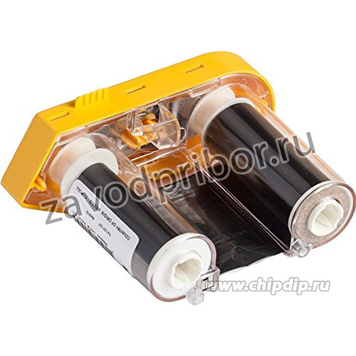 M61-R4310 риббон черный, Wax/Resin, 50.8ммх22.8м (только для BMP61, M611)