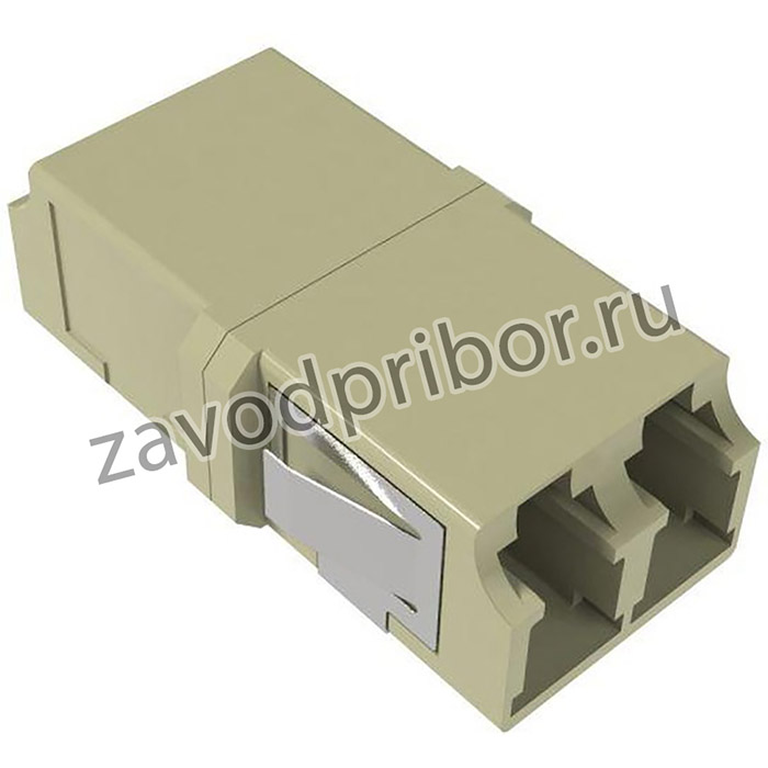 Адаптер LC/UPC-Duplex TOP Senior/Senior SC-footprint ОМ2 беж. DKC RNFA50DLC