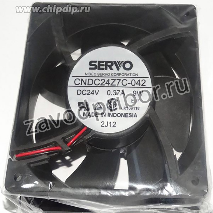 Вентилятор Servo CNDC24Z7C-042 24V 0,37A 9W 2 pin 120x38