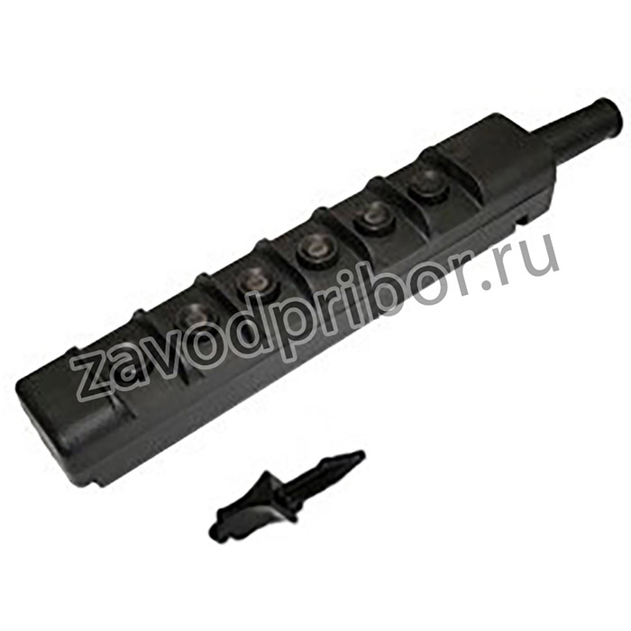ПКТ-60 У2, 6,3А, IP30, вверх, вниз, влево, вправо, вперед, назад (с ключом защиты), пост кнопочный (ЭТ)