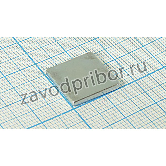 Магнит 15,0x15,0x 2, параллелепипед, рабочая температура -60~80C, Ni, класс N35