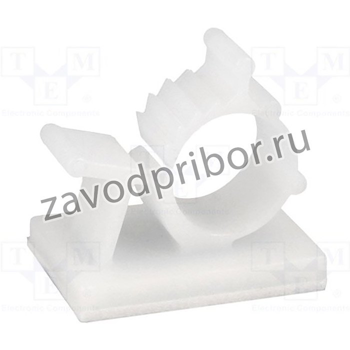 FIX-AWC-1, Площадка самоклеящаяся, 7,9-10,3мм, полиамид, натуральный