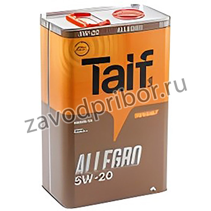 TAIF Масло моторное ALLEGRO 5W-20, 4L API SP, ILSAC GF-6