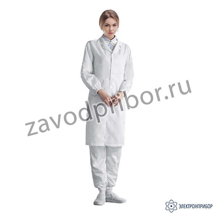 VAR-W — лабораторный халат для чистых помещений женский