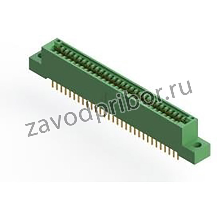 345-060-520-204, Standard Card Edge Connectors 60P DUAL.100 X.200 GREEN