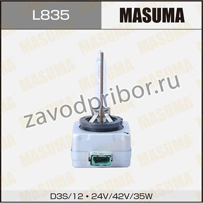 L835, Лампа D3S 6000K ксеноновый свет 1 шт. Masuma Cool White Grade