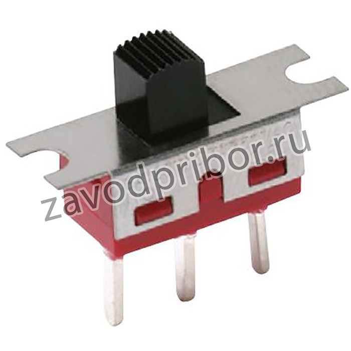 1203M2S3V3BE2, Движковый переключатель, Miniature, DPDT, Вкл.-Выкл.-Вкл., Сквозное Отверстие, 1000 Series, 20 В