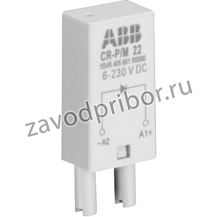 1SVR405656R2000, Аксессуар реле, Pluggable Function Module, ABB CR-P & CR-M Series Relay Sockets