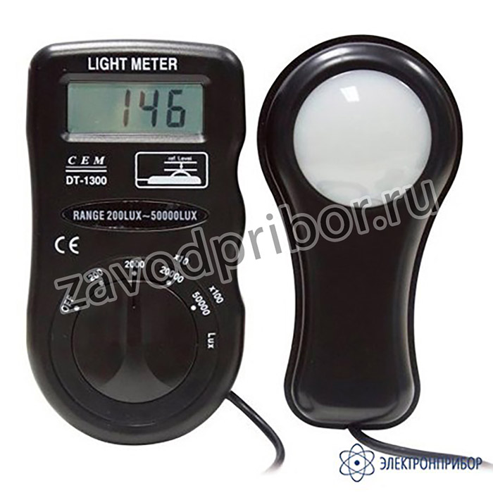 DT-1300 — карманный люксметр