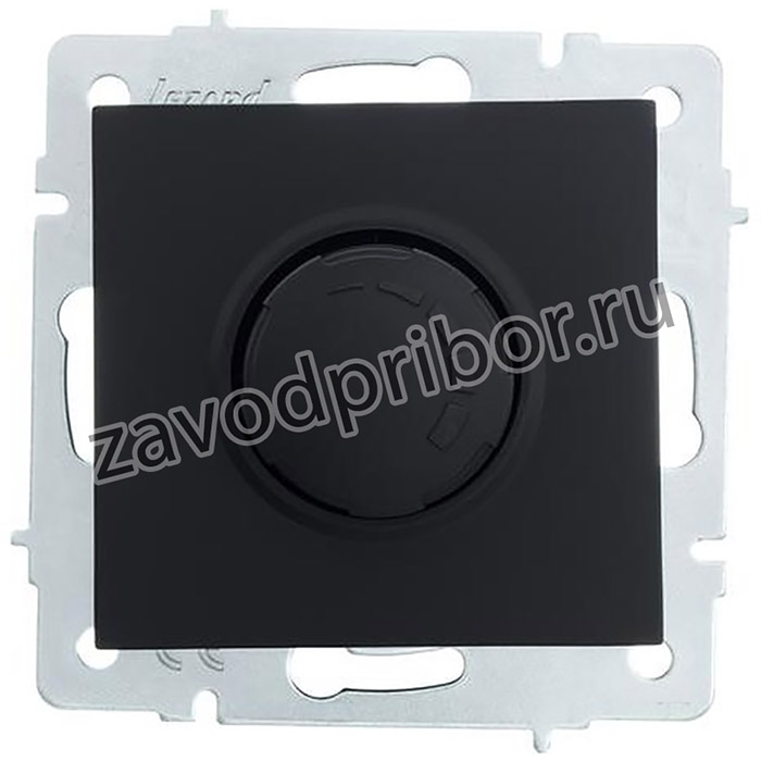 Механизм светорегулятора СП 800Вт VESNA черн. бархат LEZARD 742-4288-115