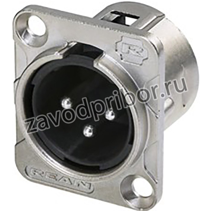 Rean RC3MDL панельный разъем XLR male, под пайку