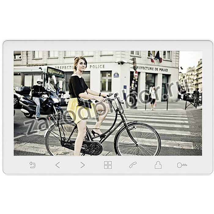 Монитор видеодомофона Tantos Amelie Slim (White) HD SE