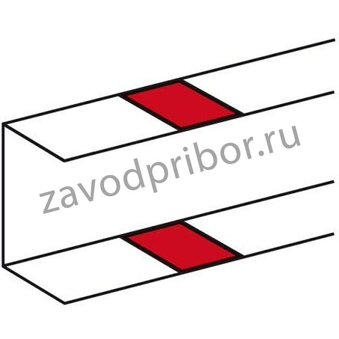 010692, Накладка на стык боковая 35 DLP самоклеющаяся