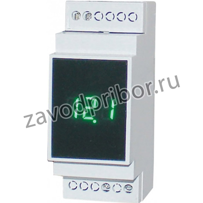 Вольтметр переменного тока на DIN: QMD-05V-DIN-R- 255VAC-230VAC