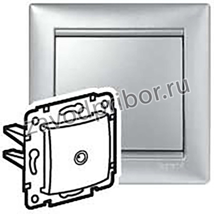 Legrand Valena Алюминий Розетка TV оконечная, 10 дБ