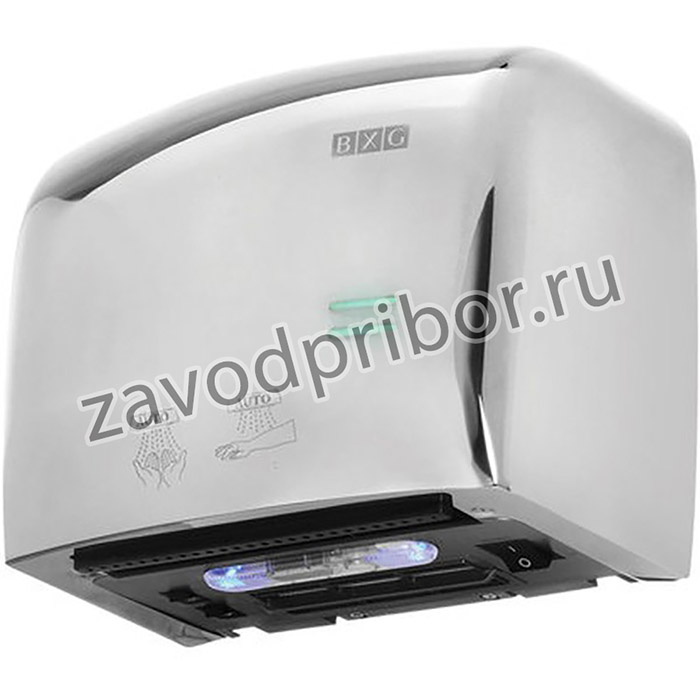 Сушилка для рук BXG-JET-5300AC, 1250 Вт, нержавеющая сталь, хром